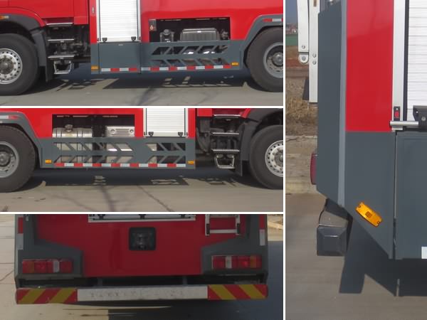 重汽16噸水罐消防車