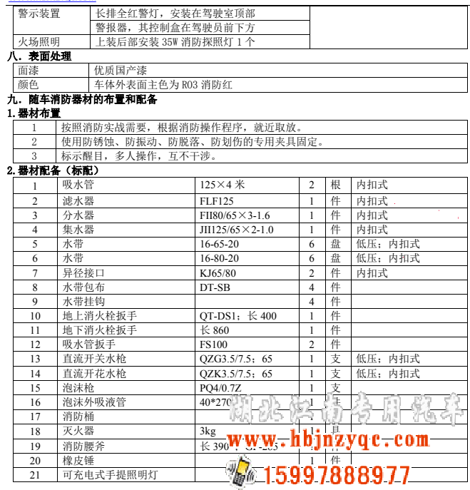 恭喜湖北江南專用特種汽車有限公司東風(fēng)8噸消防車下線！